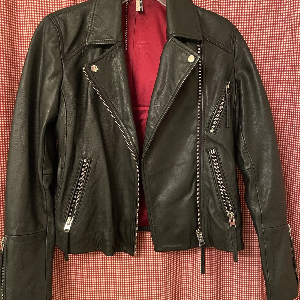 Motorcycle leather jacket